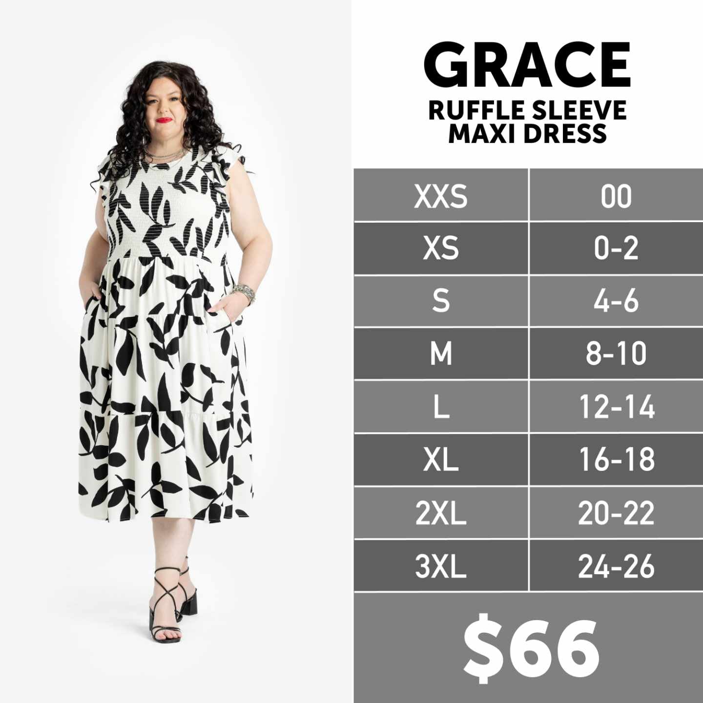 Grace Size Chart
